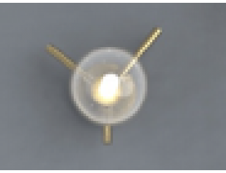 Miloox Camelu Parete/Soffitto 1 Luce ORO SPAZZOLATO