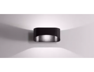 Applique ISYLUCE Drappo piccola mm 180x80x120 LED COB 10W 3000k nero