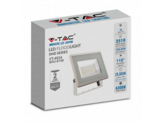 V-TAC VT-4934-W Faro led floodlight 30W SMD 85LM/W 110