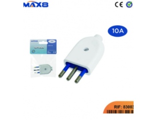 MAX Spina 10a 2p+t bianca 