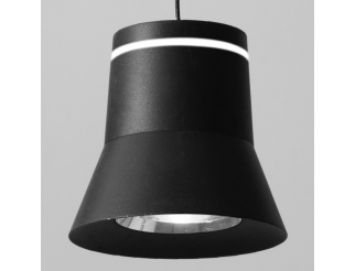 SOSPENSIONE CLOCHE PENDANT 6W 770LM 3000K COLORE NERO