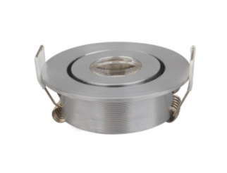 IPERLUX LED MINI SPOTLIGHT SILVER 3W Luce Calda 3000K