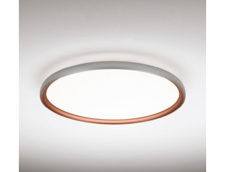 ATENA CEILING 55W SILVER+COPPER D600 H 65 3000K-4000K CCT CHANGEABLE 