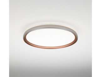ATENA CEILING 48W SILVER+COPPER D500 H 65 3000K-4000K CCT CHANGEABLE 