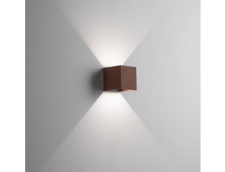 ISYLUCE HOTSHOT CORTEN MM 100X100X100 LED 16W 3000K FASCI REGOLABILI IP54