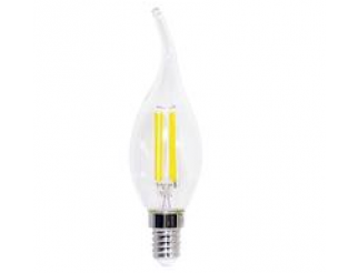 LIFE LAMPADA LED C.FIAMMA CF35,serie Filament Trasparente,E14, 6W,FA320