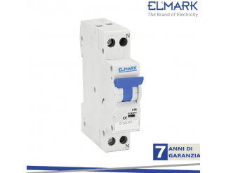 ELMARK Int.magnetotermico c6a 4,5ka dp1n/6 1p curva c