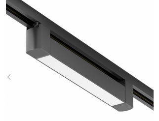 REGLETTE PER BINARIO NERA 12W LED 3000K GFA1270