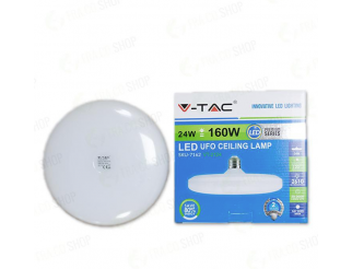 24W F200 UFO LAMPADA BIANCO NATURALE E27 4000K                                                                          