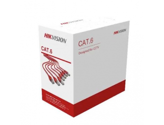 Hikvision WHITE CAVO U/UTP CAT.6 24AWG ECA LSZH 0.53MM REEL