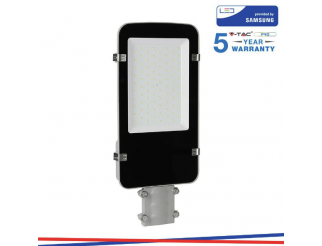 Led armatura stradale samsung chip 50w corpo grigio 4000k 5 anni di garanzia