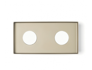 VIVIDA MULTIPOP DOUBLE CEILING 2X12W GX53 SABBIA