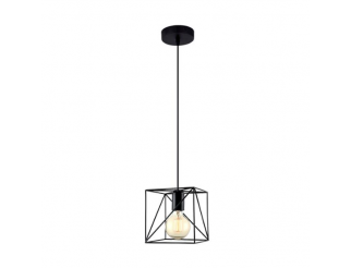 SOSPENSIONE FERRO BATTUTO Teri pendant 1xe27 black