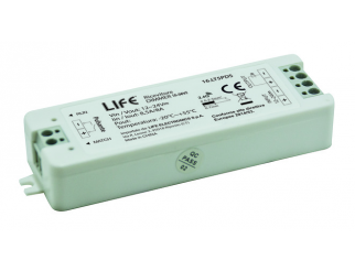 Ricevitore Dimmer monocolore, da RF2,4GHz a 1CH*8A 12V(96W)/24V(192W pulsante cablato LIFE51