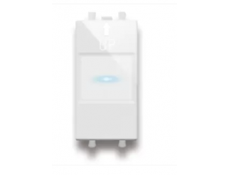 AVE Pulsante elettronico Young Touch, S44, 1A alimentazione 230V, a scomparsa 