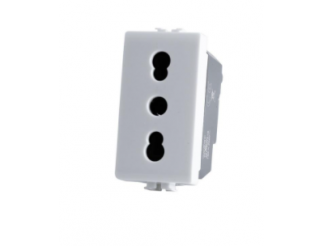 BTICINO MATIX Presa bivalente (10a/16a-250v) mtx t3 bianco