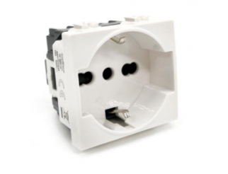 BTICINO MATIX Presa schuko universale (16a-230v) 514b mtx t3 bianco