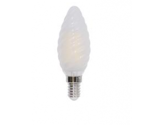 LIFE LAMPADA LED C.TORTIGLIONE ST35 serie Filament Frost,E14, 4.5W,FA320°,2700K