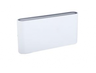 LIFE APPLIQUE a LED Slim, IP54, 220Vac,2x6W,LUCE 3000K,550LM, RA80,misure 