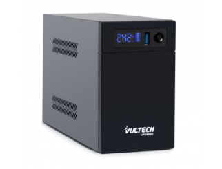 UPS 750VA Gruppo DI Continuita' VULTECH Line interactive con schermo LED Batteria litio
