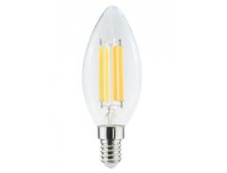 LIFE LAMPADA LED CANDELA C35 serie Filament Trasp., E14, 6.5W,FA320