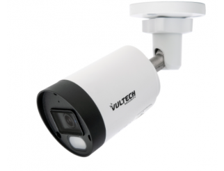VULTECH IP Camera ECO 8MP Bullet Ottica Fissa 2,8mm POE - IP67- H265+ Con Microfono E Slot SD