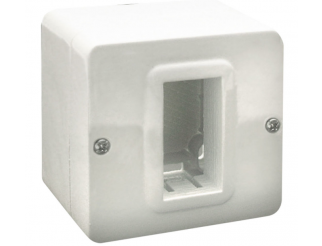 Contenitore autoportante 1 moduli IP40 colore bianco RAL 9010 