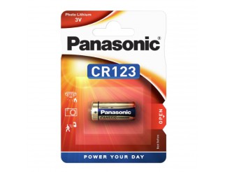 PANASONIC - Blister micropila photo litio cr123