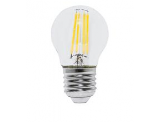 LIFE LAMPADA LED G45 serie Filament Trasparente, E27, 4.5W, FA320