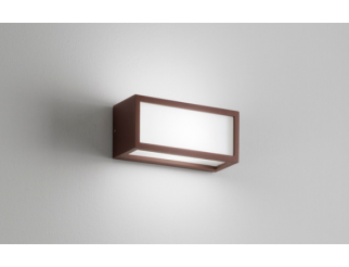 Isyluce Applique Dèco - IP54 - E27 mm 250 x 110 x 100 - NR 2,00 42,000 50 42,00 Corten