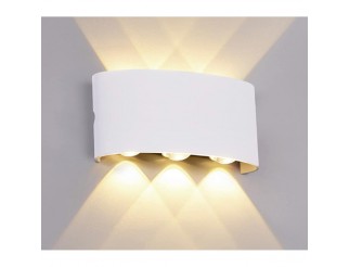 IPERLUX LED APPLIQUE 8W 3CCT 400LM BIANCO