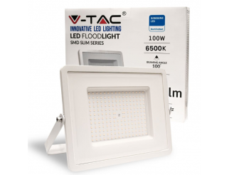 V-TAC Faro LED SMD Chip Samsung 100W Colore Bianco 6500K IP65