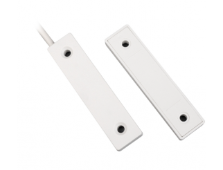 Contatto Magnetico VG-CS10LP Installazione In Superfice In Plastica Profilo Ribassato - Bianco