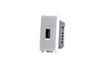 V-TAC Presa usb 629b/vmr-pln bianco