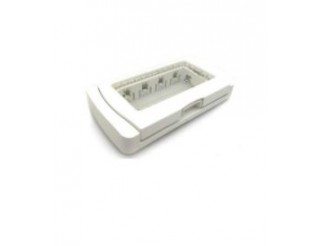 Placca idrobox ip55 3p bianco/vmr-pln s6003b