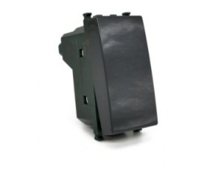 V-TAC Deviatore unipolare (16a-250v) 603n/vmr-pln nero