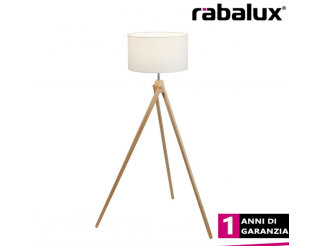 PIANTANA DA TERRA Soren floorlamp e27 max60w white+natural