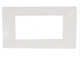 V-TAC Placca 6004-01 4p bianco/vmr-pln tecnopolimero mapam