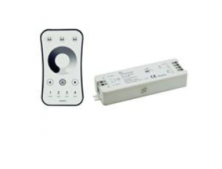 LIFE KIT Dimmer LIFE512 Radiocomando 4 zone RF2,4GHz con ricev. Push Button 