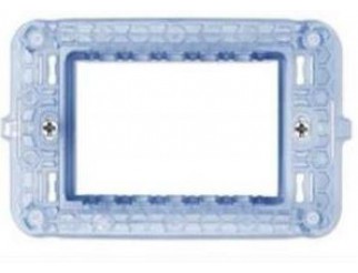 Ave armatura con viti s44 3 moduli per scatole con viti 44a03