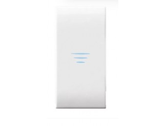 Interruttore a sfioramento Domus S44, colore RAL 9010, rel