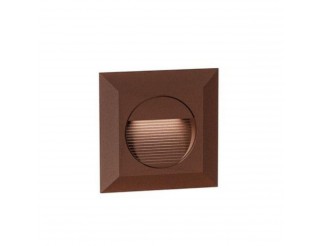 GEA Segnapassi quadrato Marrone 3w led 3000k GES2122C