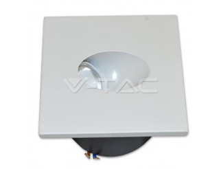 V-TAC 3w led steplight square 4000k 0k square