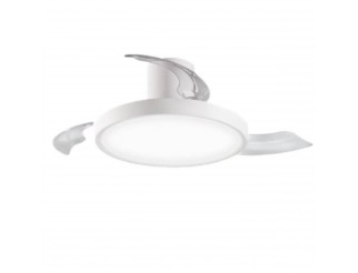PERENZ VENTILATORE DA SOFFITTO ZORA IN MET. 3 PALE BIANCO