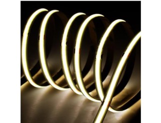 Striscia LED COB, IP20, 24V 10,8W/m, L.CALDA 3000K ±5%, 1187lm/m, CRI90