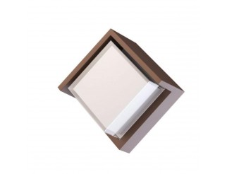 IPERLUX LED APPLIQUE ROMBOIDALE CORTEN IP65 3CCT 15W 1500LM
