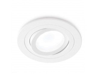 GEA LED Faretto da incasso orientabile. Struttura in alluminio. Finitura in bianco opaco