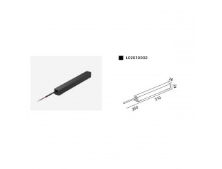 VIVIDA LINEE Driver 100W, nero 48V per binario Zenone