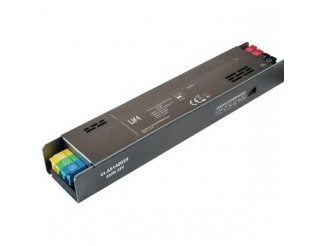 Alimentatore Metallico Serie 1 slim, 24Vdc 16,65A 400W Input 176-264Vac con soft start e selettore