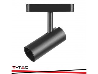 11w led magnetic track light 4000k corpo nero - v-tac
